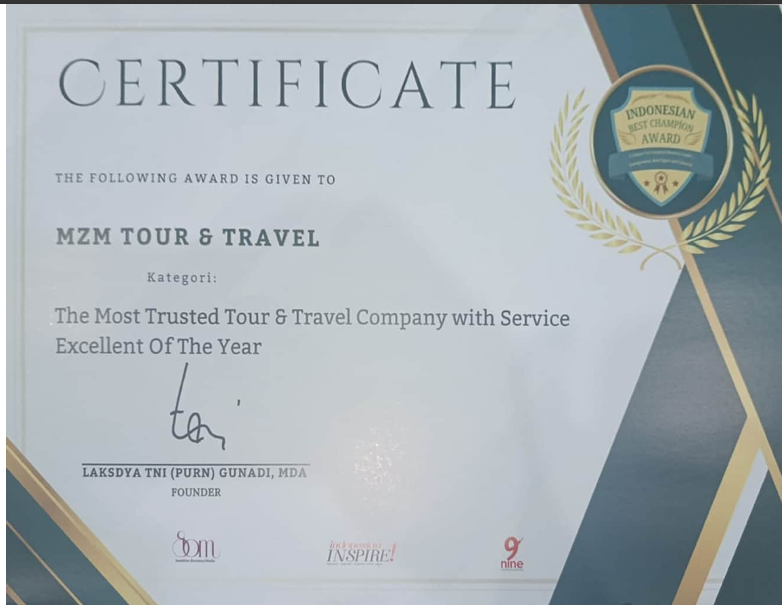 Penghargaan MZM Tour